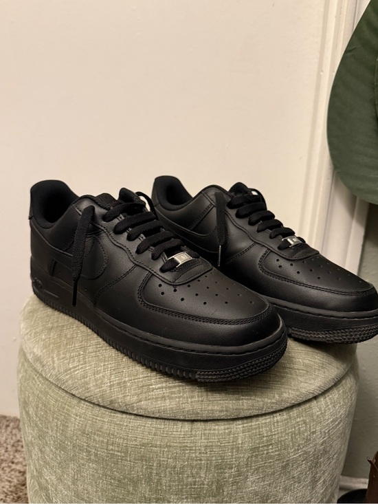 Nike Air Force Shoes - NEW Nike Air Force Triple Black: Women’s Size 8.5-Men’s 7 (DD8959-001)